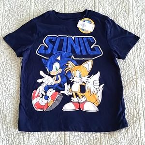 Sonic the Hedgehog Shirt BOYS SMALL